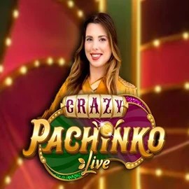 Official Live Casino logo: Crazy Pachinko by Evolution at My Empire Casino