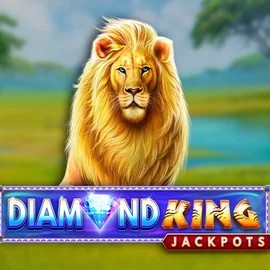 Diamond King Jackpots slot visual from SpinPlay Games available on my-empire.myemojidomain.com