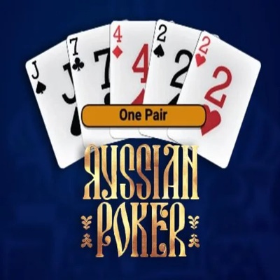 Russian Poker slot icon by OneTouch Games, available at My Empire Casino