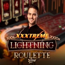 XXXtreme Lightning Roulette slot visual from Evolution available on my-empire.myemojidomain.com
